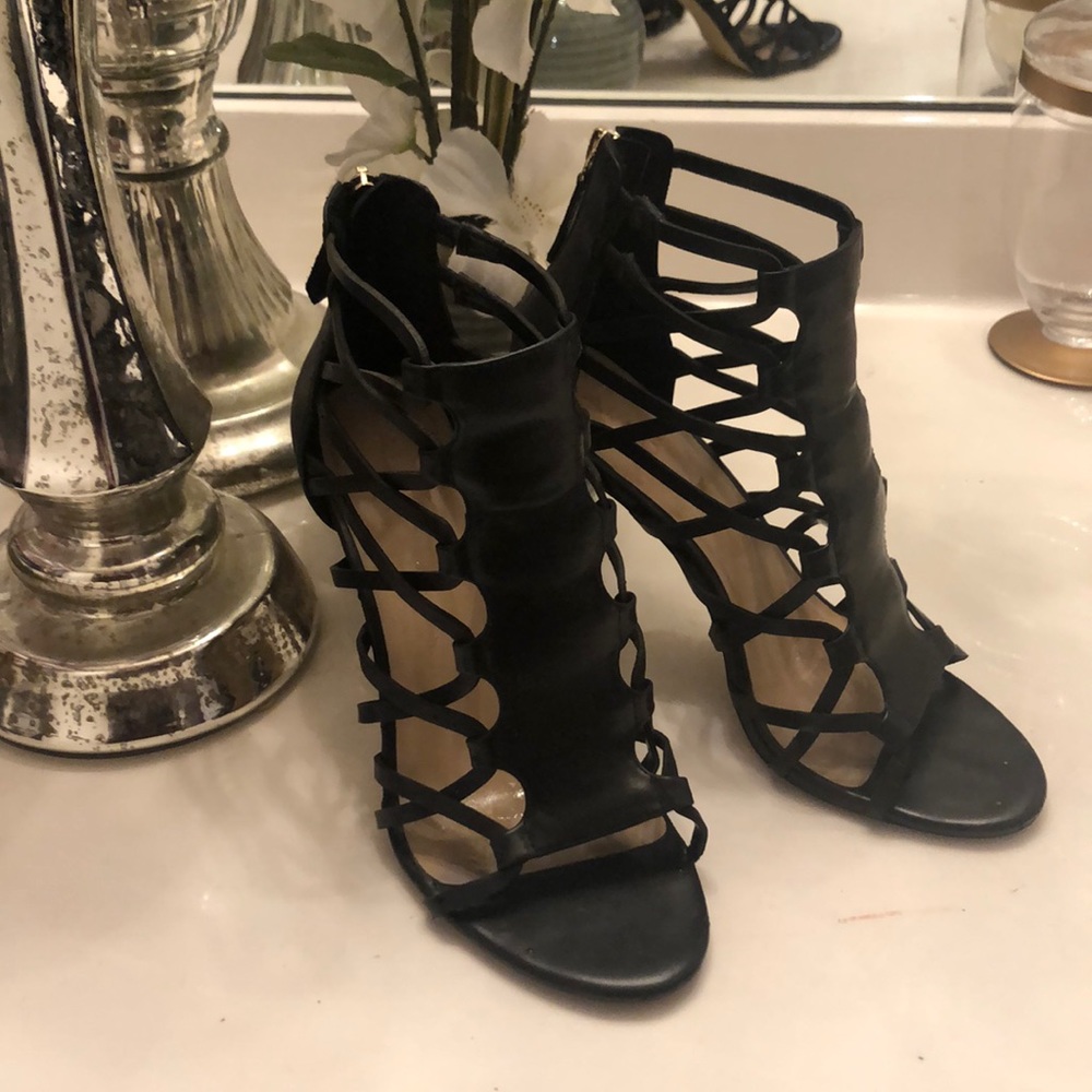 Aldo black heels